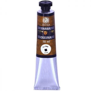 Farba olejna Astra Artea 18ml, Biel Tytanowa